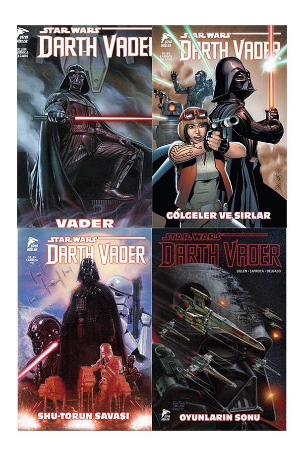 Star Wars - Darth Vader 4 Cilt Set (VADER - GÖLGELER VE SIRLAR - SHU-TORUN SAVAŞI - OYUNLARIN SONU) - 1