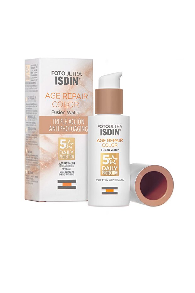 Foto Ultra Age Repair Color Fusion Water Spf50 Isdin 50 ml