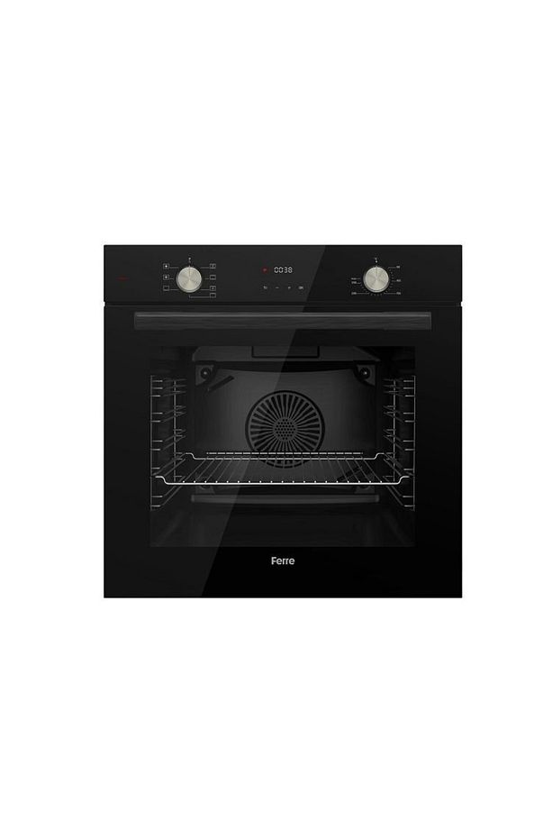 Flowart Cs Serisi Inzio Siyah Ankastre Set ( D077 - Cs205 - Qms63cs ) - 4