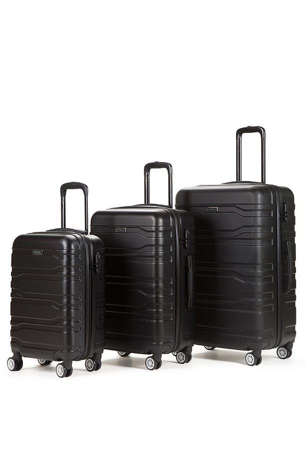 123X Unisex kabin, Orta ve Büyük Boy 3'lü Valiz Seti - 1