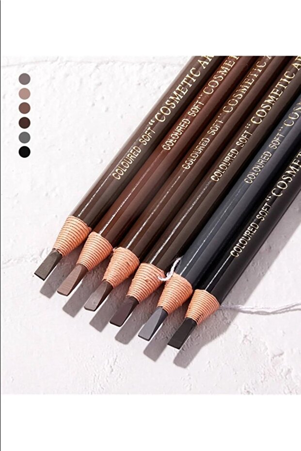 Gray Drawstring Eyebrow Drawing Pen - 2