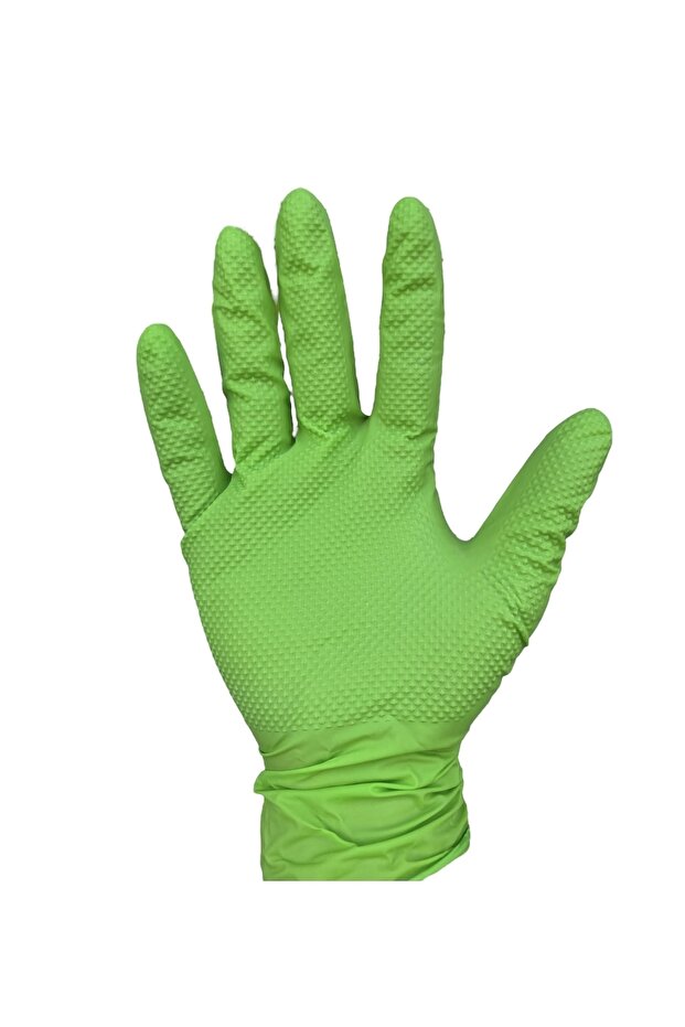 Corefood Extra Kalın Yeşil Nitril Eldiven (xl) 50 Adet - 2