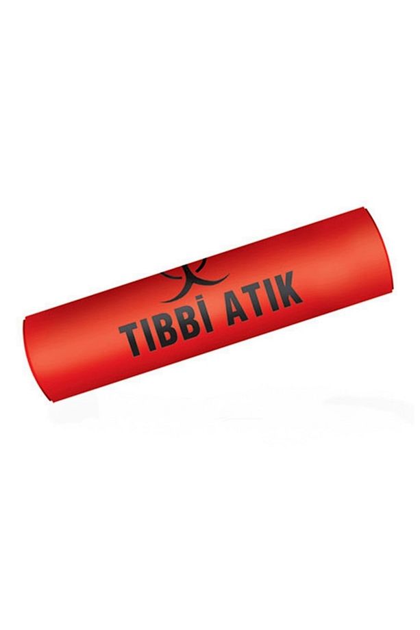 Tıbbi Atık Poşeti 100 Micron (10 RULO 100 ADET) - 2