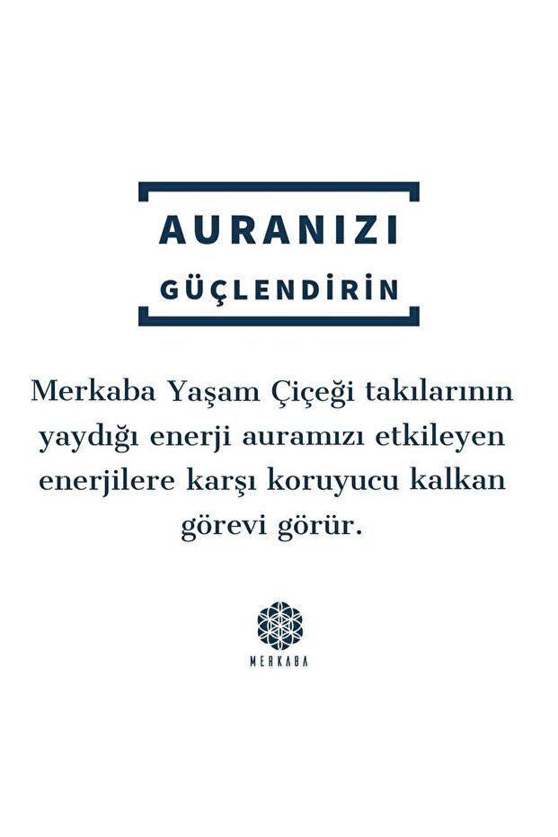 Yaşam Çiçeği Quantum Enerji Kolyesi - 6