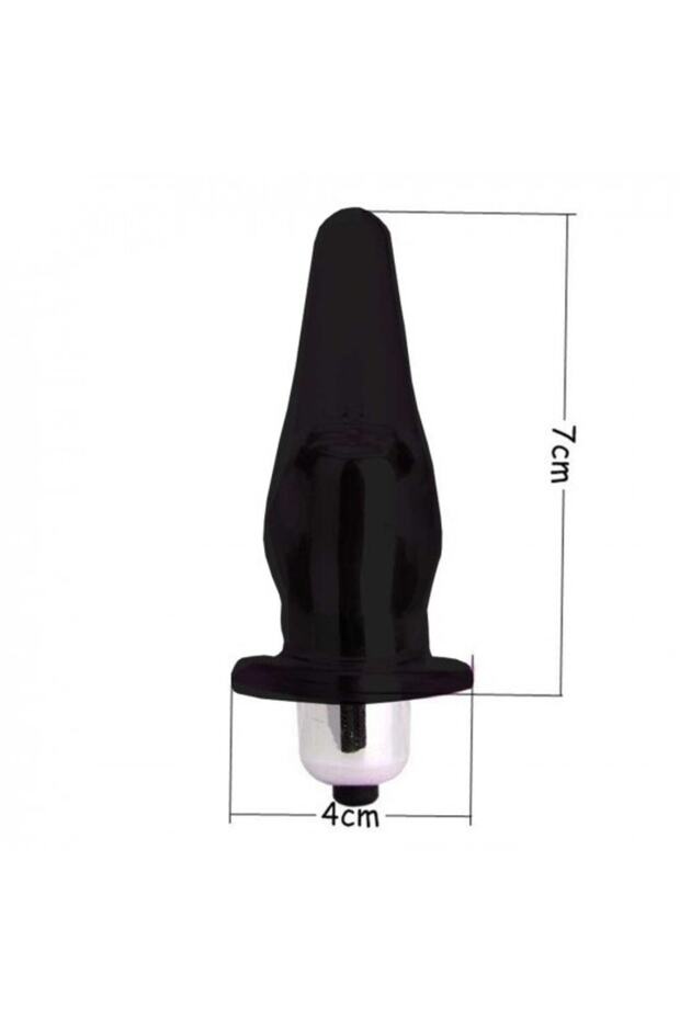 Backpart Titreşimli Anal Plug - 2