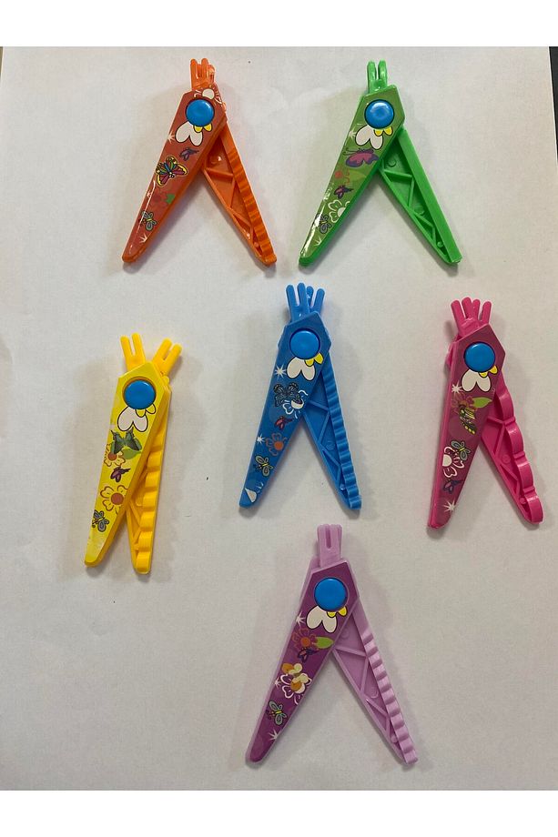 Şekilli Makas 6'lı Mr. DIY Craft Scissors Mavi Set - 2