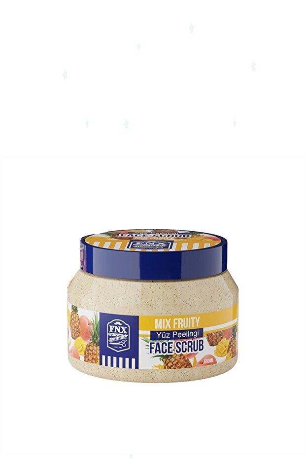Fnx Face - 500ml Apricot Kernel Grain Scrub, Fruity Mix Peeling