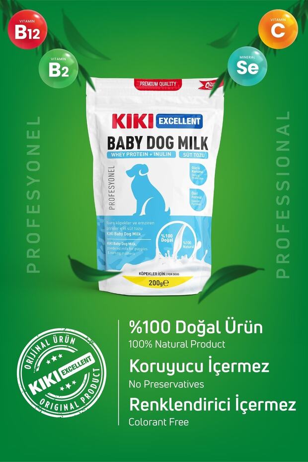 Köpek Süt Tozu (whey Protein + Inülin) 200 Gr. Kd113 - 3