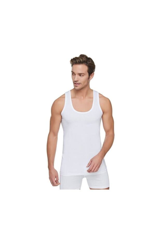 Men's 12-Piece Combed Cotton Undershirt 100% Cotton