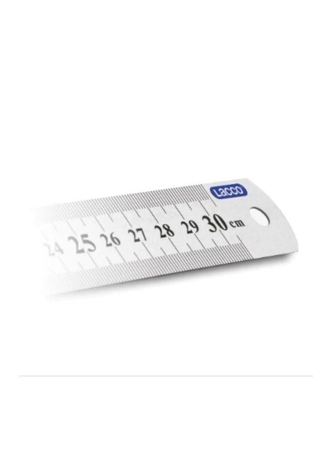 Çelik Cetvel 30 cm