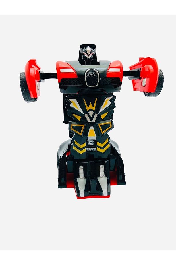 Robota Dönüşen Bugatti Araba Kırmızı - 1