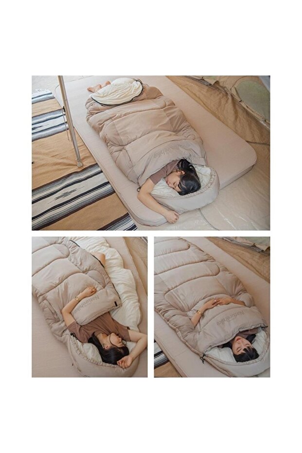 Ps400 Oval Ultralight Sleeping Bag -12°c ( Cloudy Gray ) Left - 8