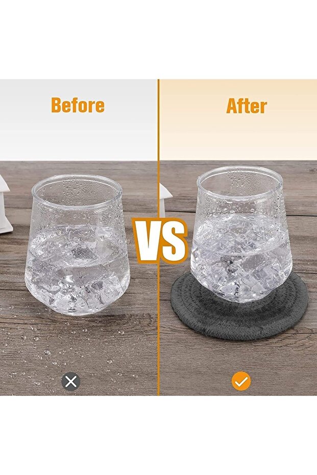 Ruby 8 Piece Oval Tableware and Coasters Set - 6