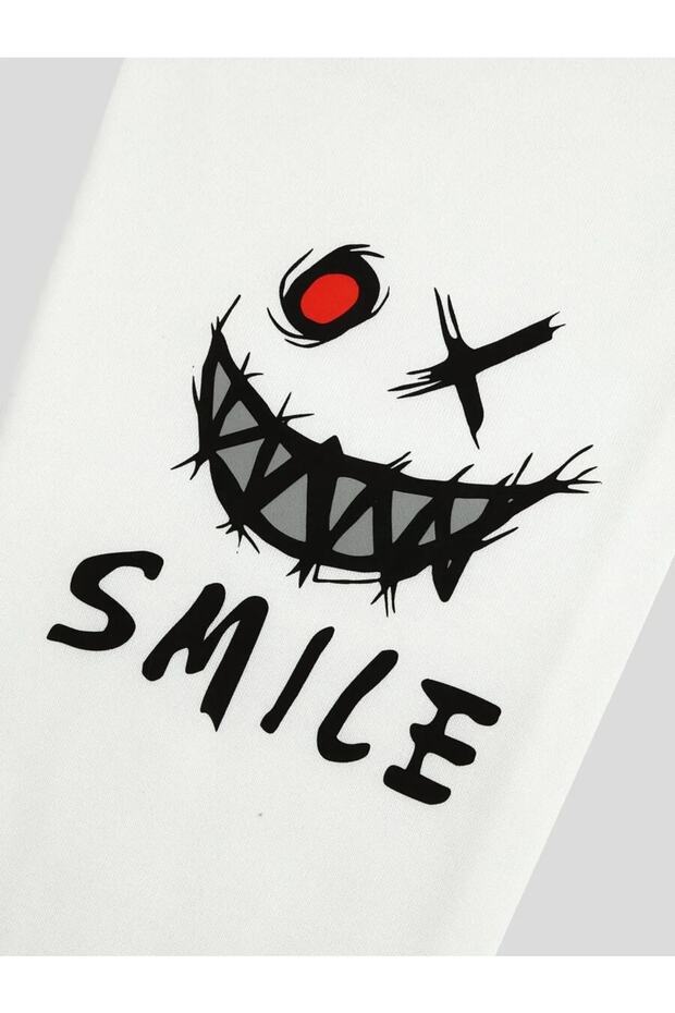 Spring Thin Printed 2 Thread Sweatpants - 3