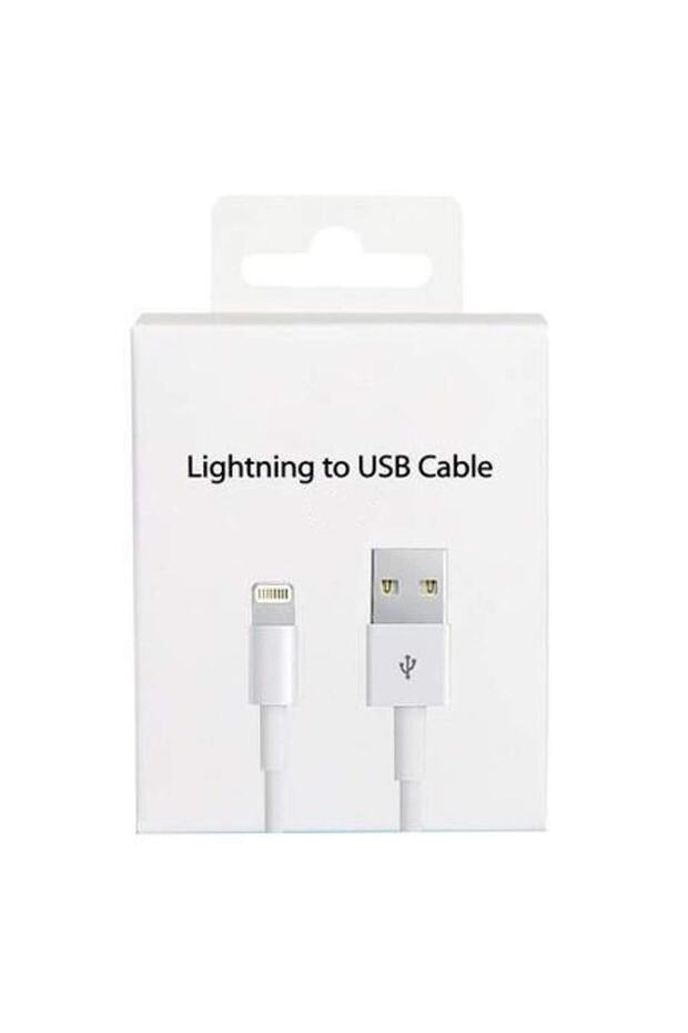 Lightning Iphone Usb Uyumlu Şarj Aleti Kablosu 1m - 1