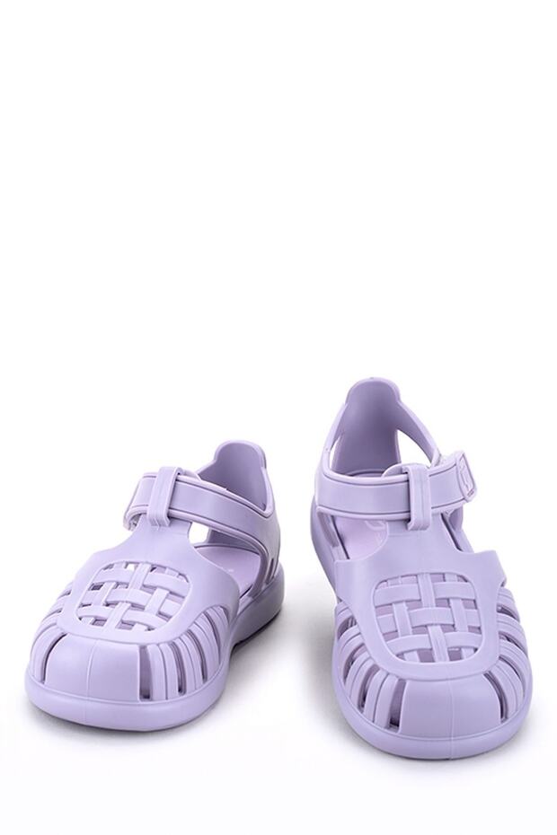 Tobby Solıd Mor Çocuk Sandalet - 3