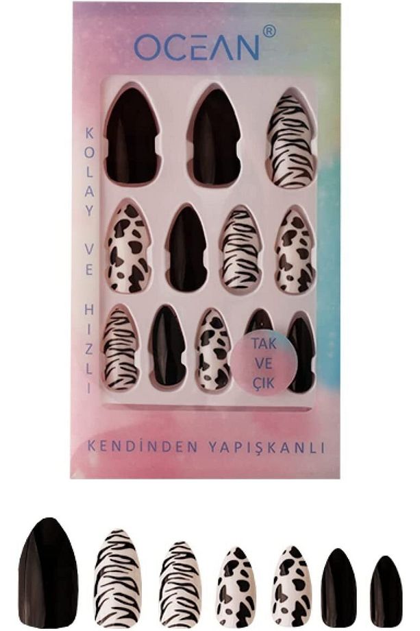 Takma Tırnak Tak Ve Çık Kendinden Yapışkanlı - 750 - 1