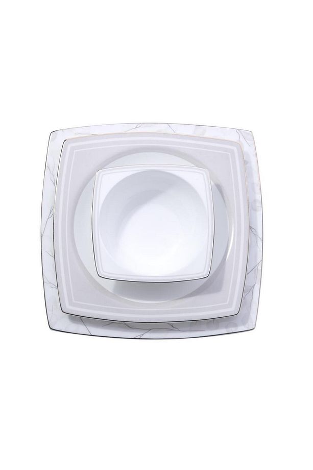 A8461 Bone Sel.60 P Yemek Takımı (KARE) - 3