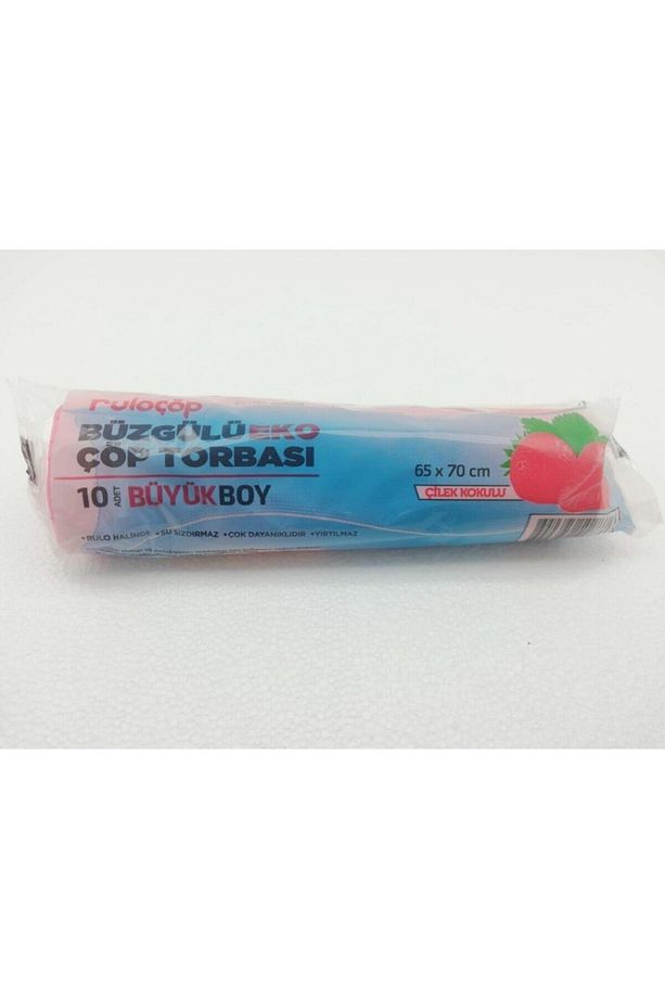Xxx--ipto Çöp Poşeti Büyük Boy Büzgülü Çöp Torbası 65 X 70 Çilek Kokulu 1 Adet - 2
