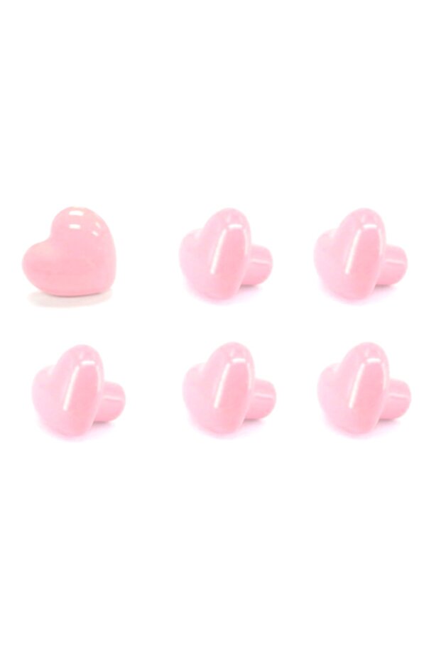 6 Adet Pembe Renk Kalpli Kulp - 1