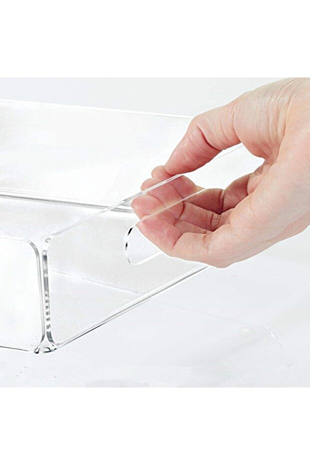 صينية بتصميم شبكي شفاف - 6