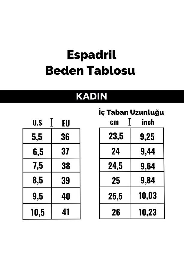 El Yapımı Hasır Taban Espadril - 6