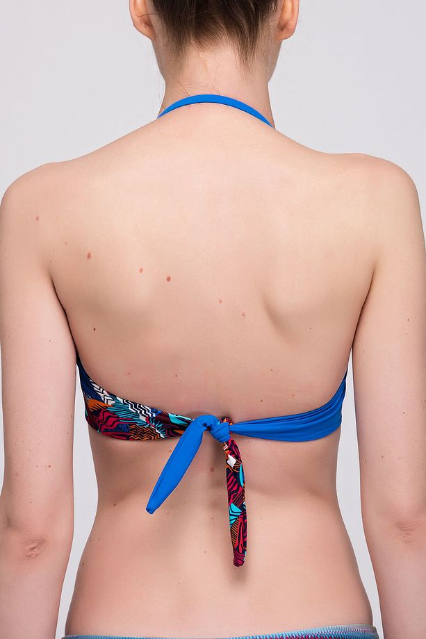 Kadın Mavi Straplez Bikini Üstü CFAD092B15 - 2