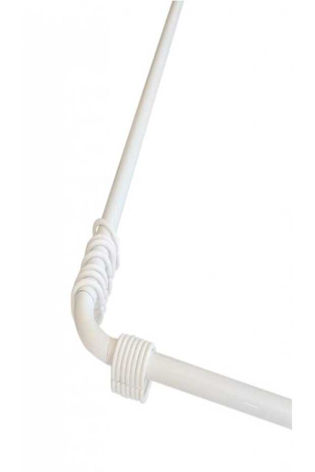Çift Kanatlı 2x120x200 Askı Ve Banyo Perdesi - 4