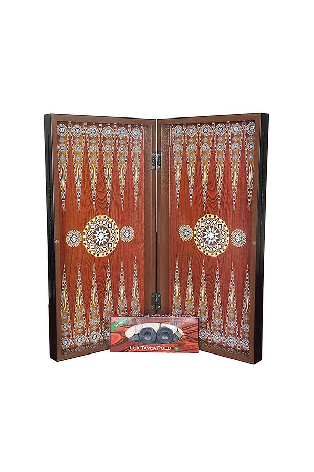 Polyester Sedefli Tavla (Küçük Boy) / - 2