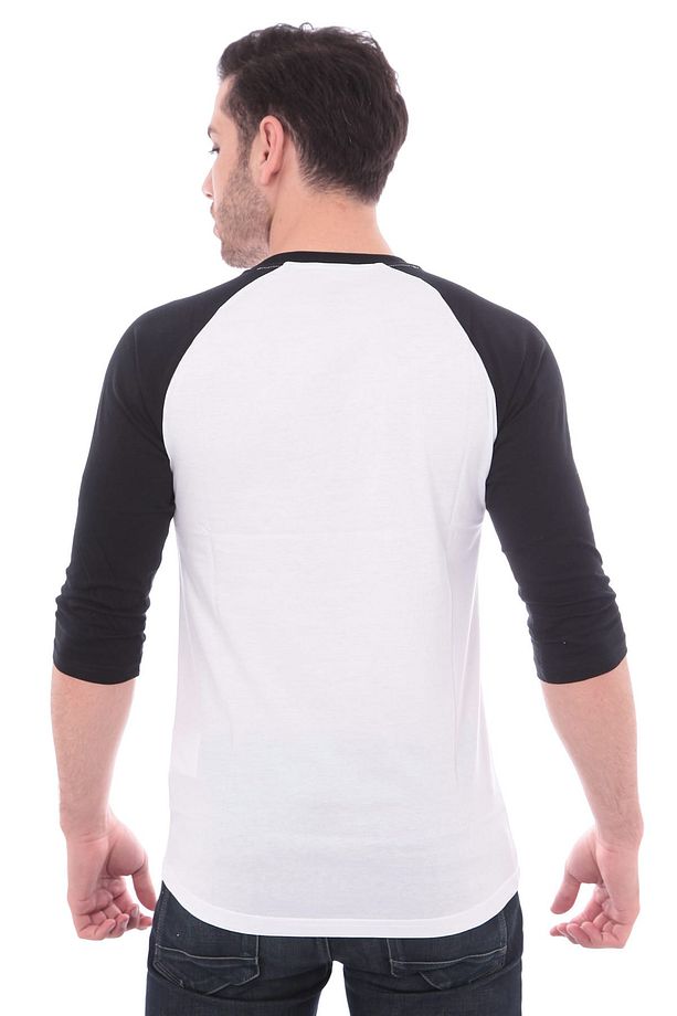 CLASSIC RAGLAN Beyaz Erkek T-Shirt 101096537 - 3