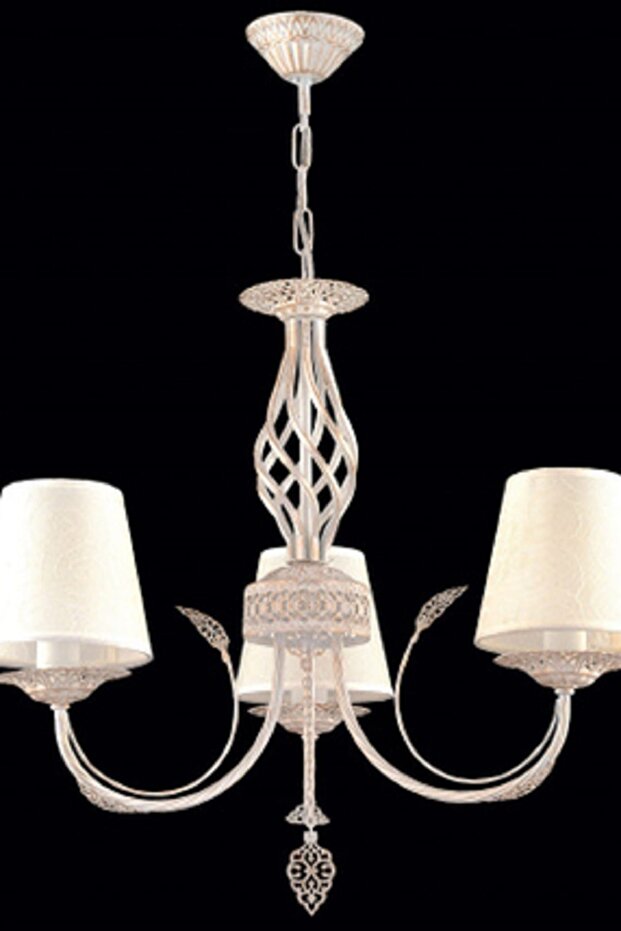 AV-6304-3F Ferforje Boyalı Modern Avize - 1