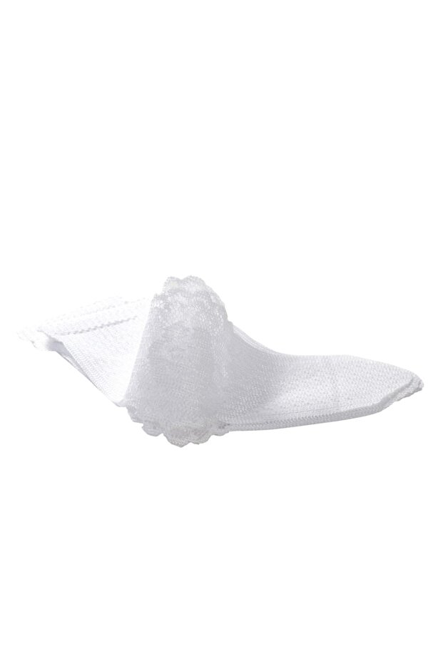 Odri Knitted 6-Piece Napkin Ring 21X21 cm White