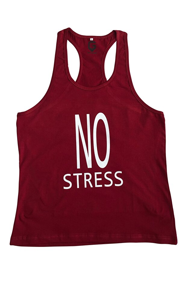 FITNESS GYM TANK TOP ATHLETE ATHLETE TTGT5038W Claret Red