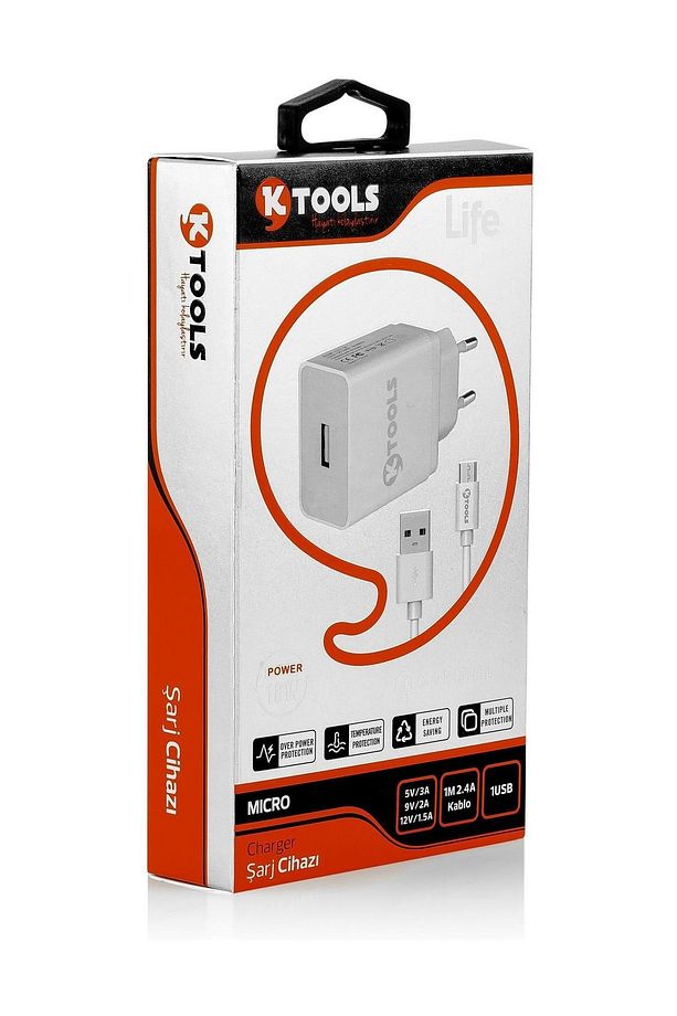 Life Quickcharge 3.0 Seyahat Şarjı Micro Usb Turbo 18w - 2
