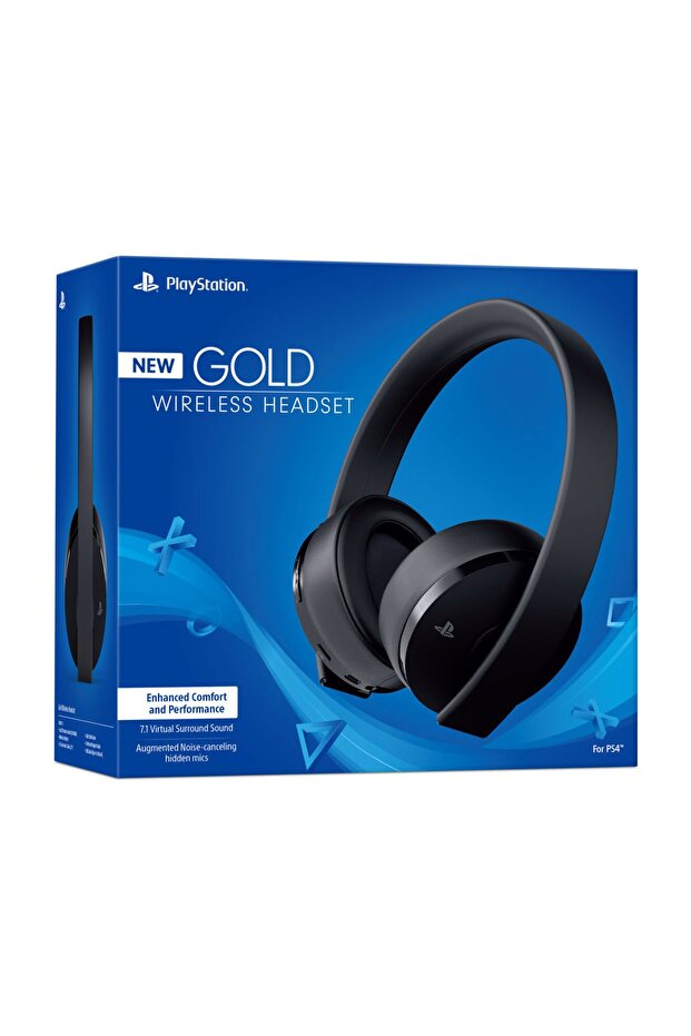 PS4 Gold/Black Wireless Headset (Eurasia Garantili) - 12