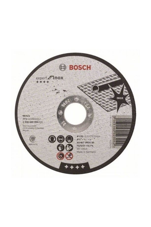 125*2,0 Mm Expert For Inox Düz - 1