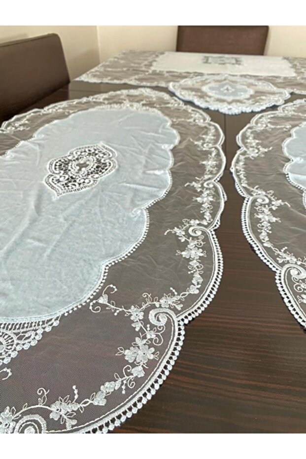 5 Parça Kadife Salon Takımı - 2