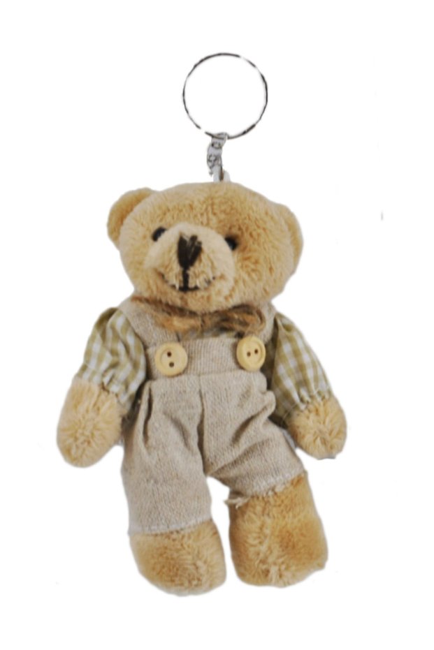 Plush Plush Bear Keychain for Boys