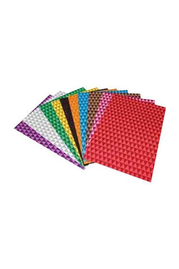 إيفا منقوشة معدنية 20 × 30 سم 10 ألوان