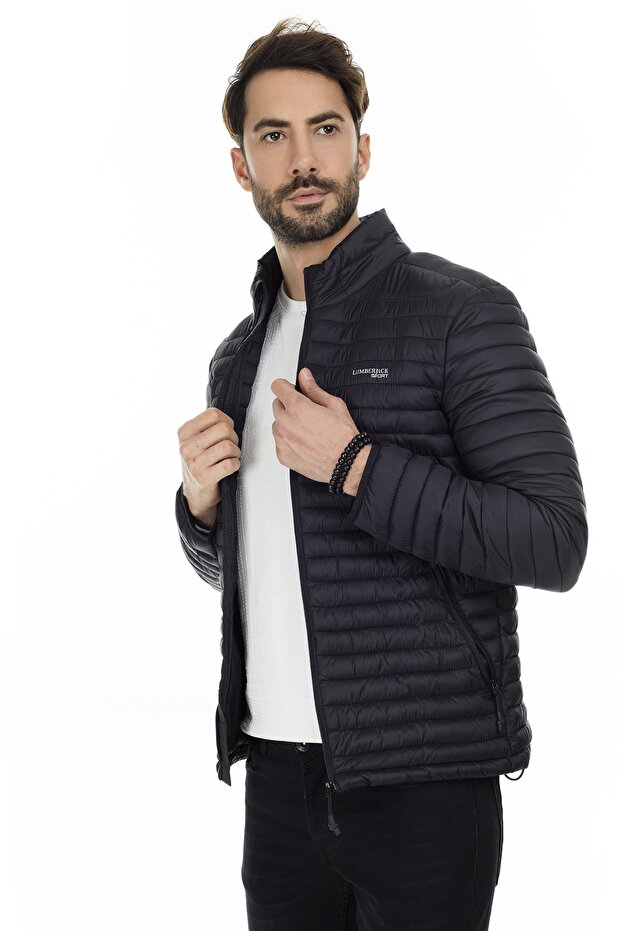 PERRY COAT Siyah Erkek Mont 100438123 - 4