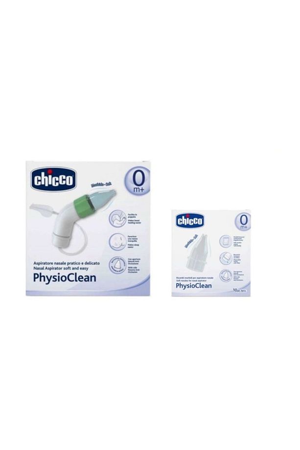 Physioclean Nazal Bebek Burun Aspiratörü Ve 10 Adet Yedek Uç Set - 1