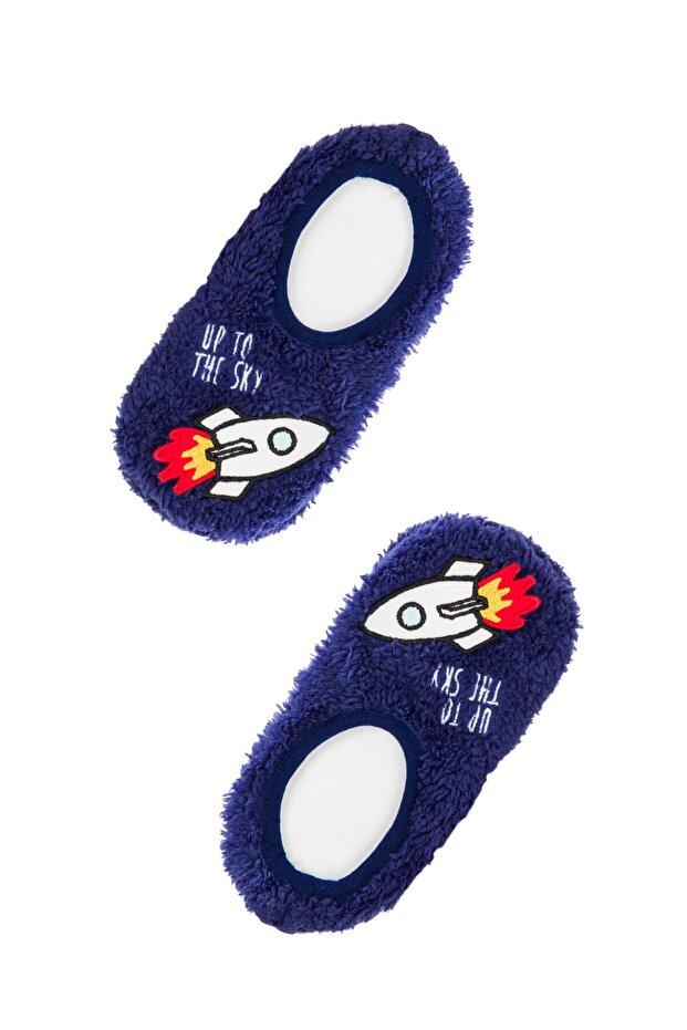 Boy's Navy Blue Rocket Çetik