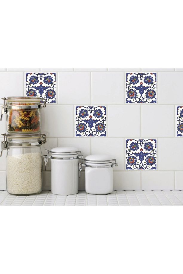Mutfak Ve Banyo Fayans Sticker - 12 Adet - 2