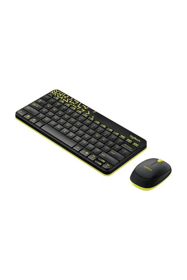 Mk240 Klavye Kablosuz Set Siyah/sarı (920-008214) - 3