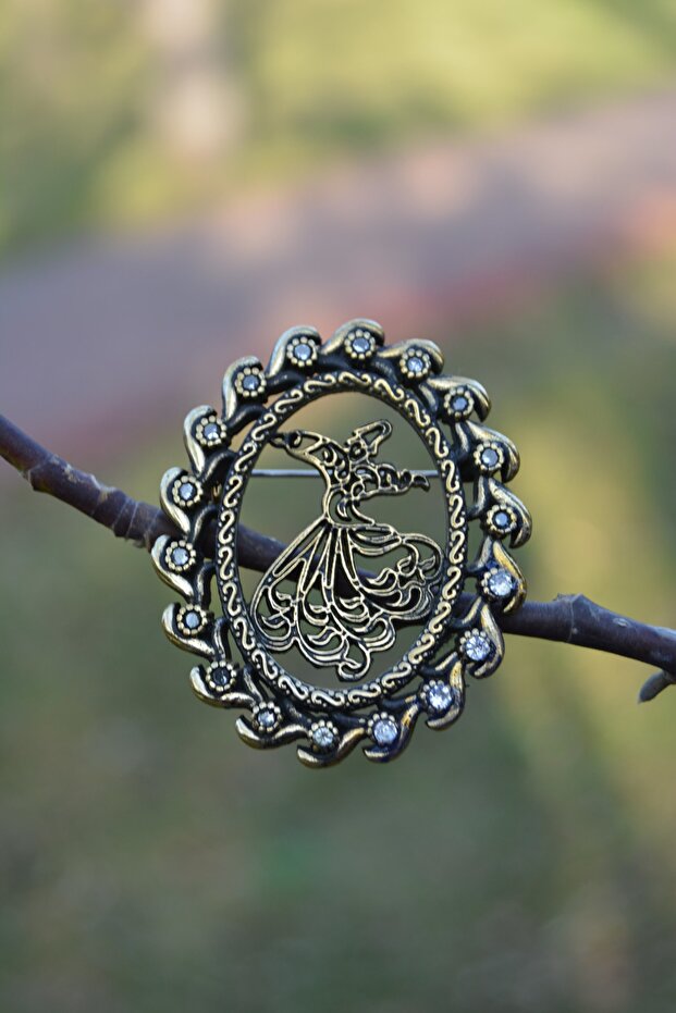 Semazen Bayan Broş - 2