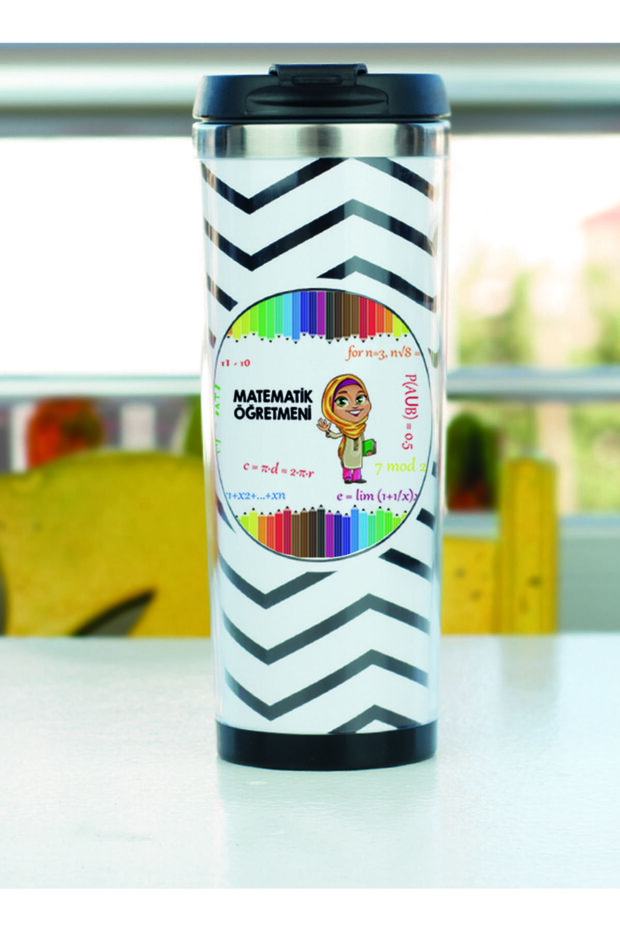Math Teacher Thermos