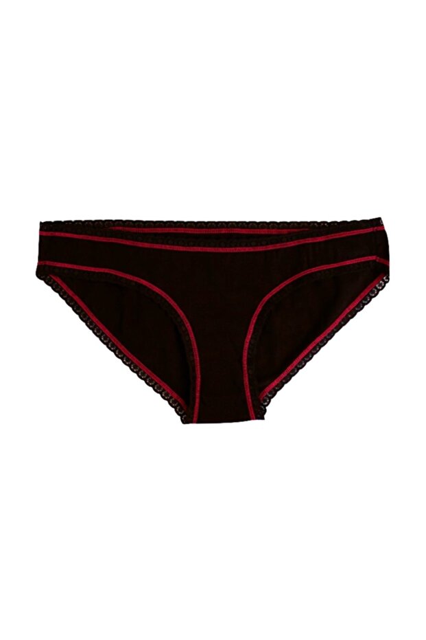 Rich&vibrant Be Black - Organic Cotton Bikini Cut Underwear