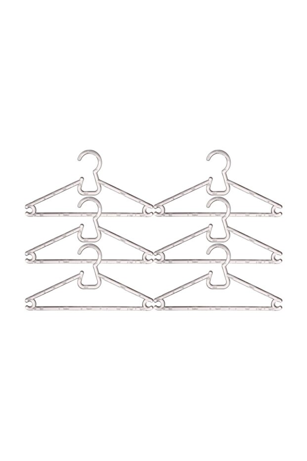 Baby 6-Piece Crystal Transparent Clothes Hanger