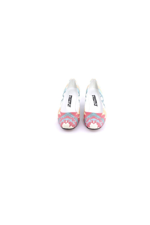 Women's Printed-Classic Heeled Shoes