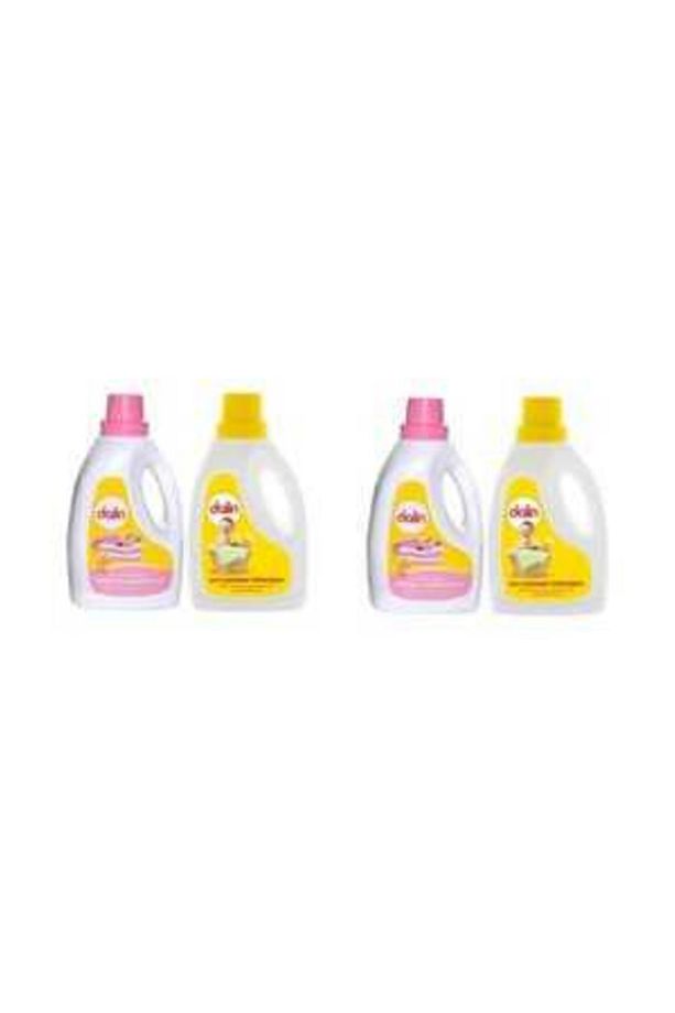 Sıvı Çamaşır Deterjan 1.5 Lt 2 adet ve Yumuşatıcı 1.5 Lt 2 Adet - 1